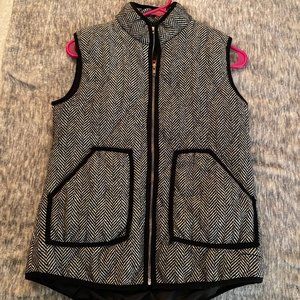 Women's Black and Gray Vest Size Small